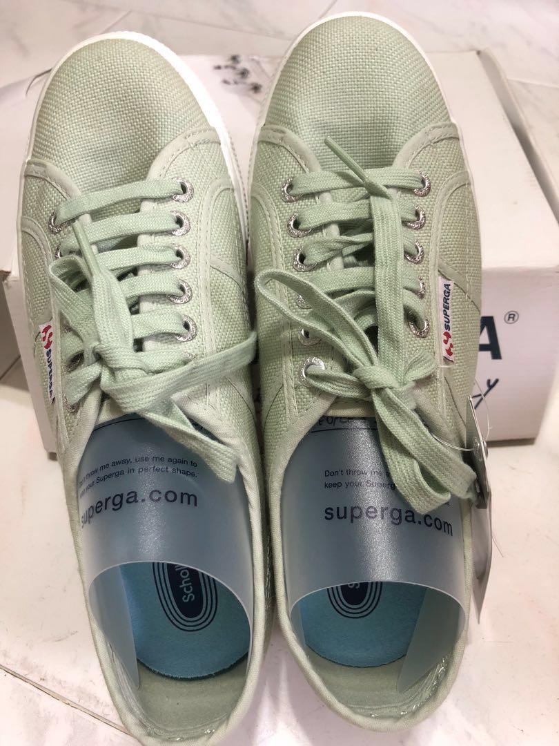 Superga Flatform Mint S0001L0 936 Women s Fashion Footwear