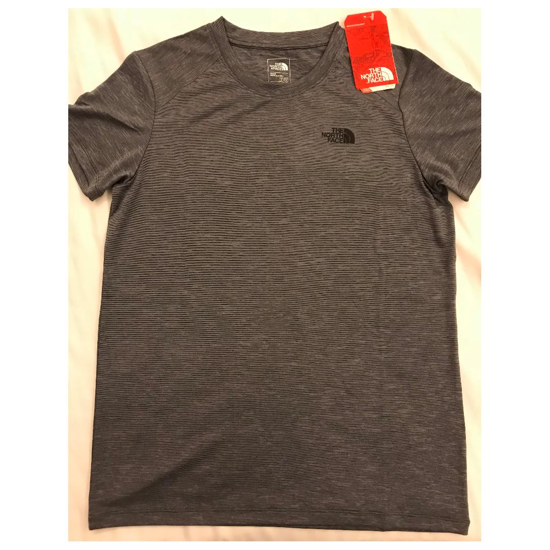 THE NORTH FACE FLASHDRY XD CHARCOAL GREY MEN S T SHIRT BRAND NEW