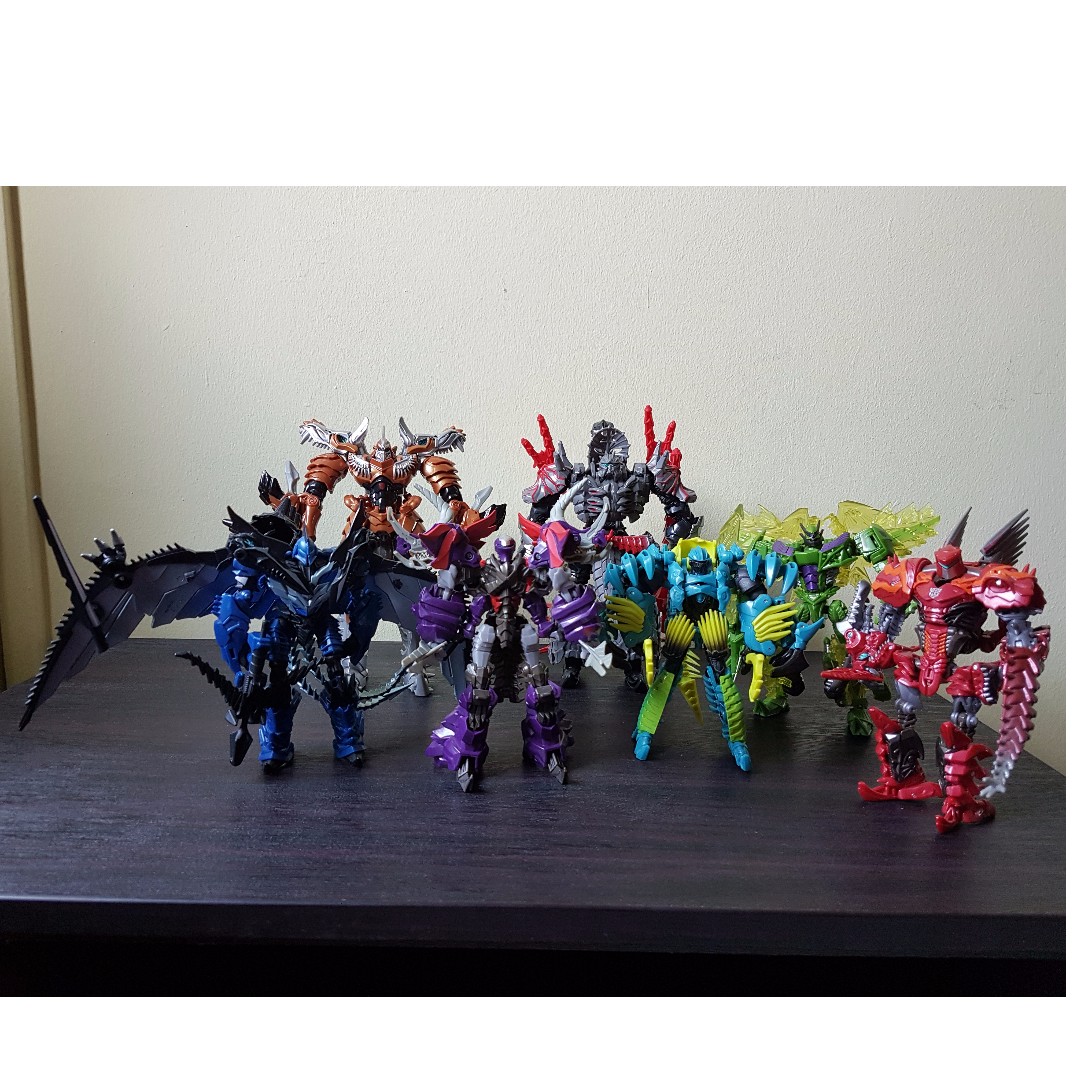 Transformers Age of Extinction Dinobots (All 7), Hobbies & Toys, Toys