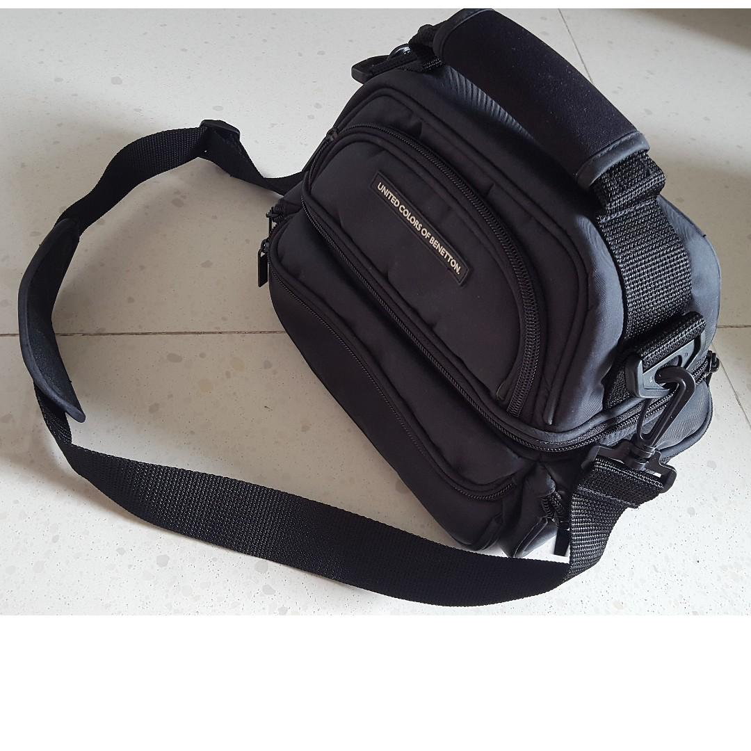 benetton camera bag