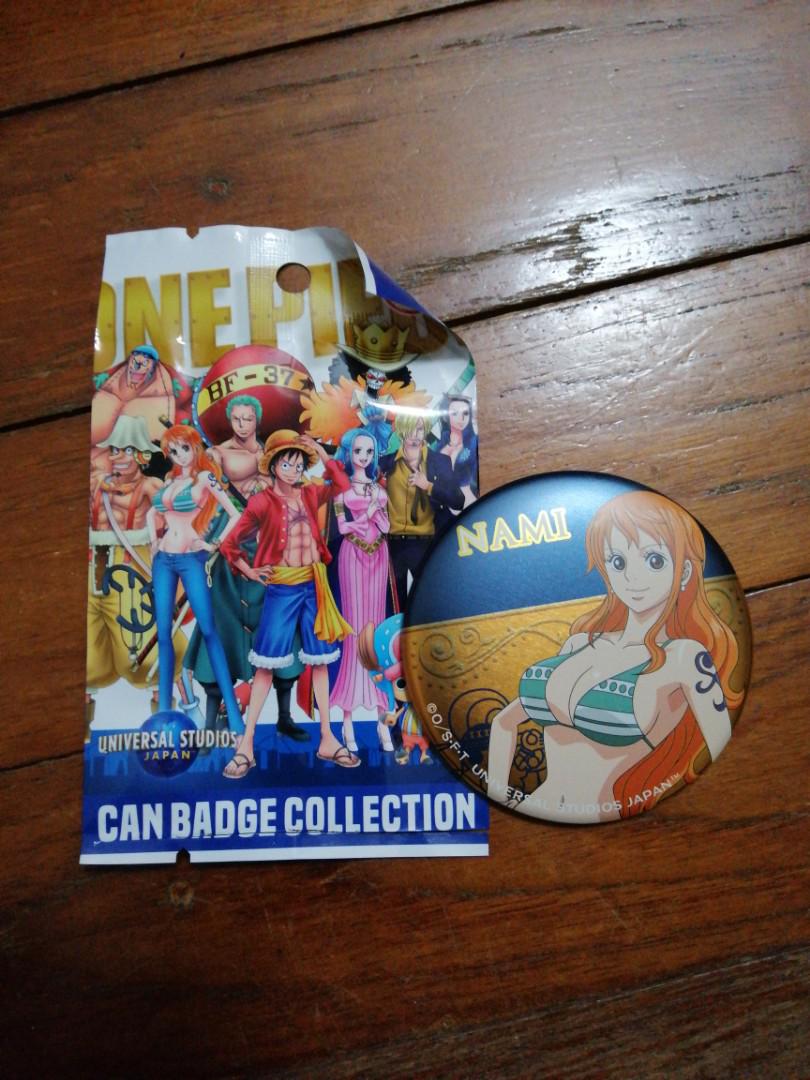 Usj One Piece Can Badge Collection Nami Hobbies Toys Memorabilia Collectibles Fan Merchandise On Carousell