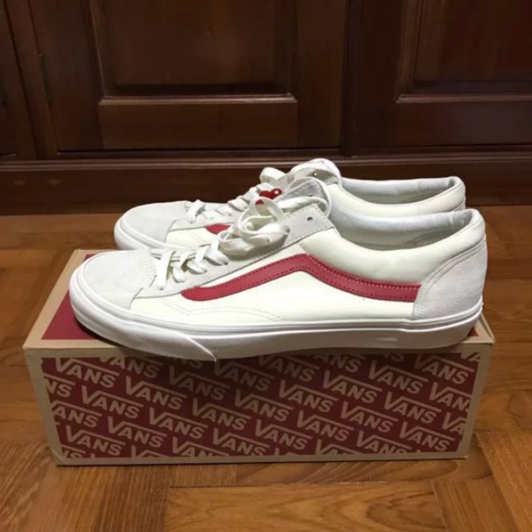 vans marshmallow red singapore