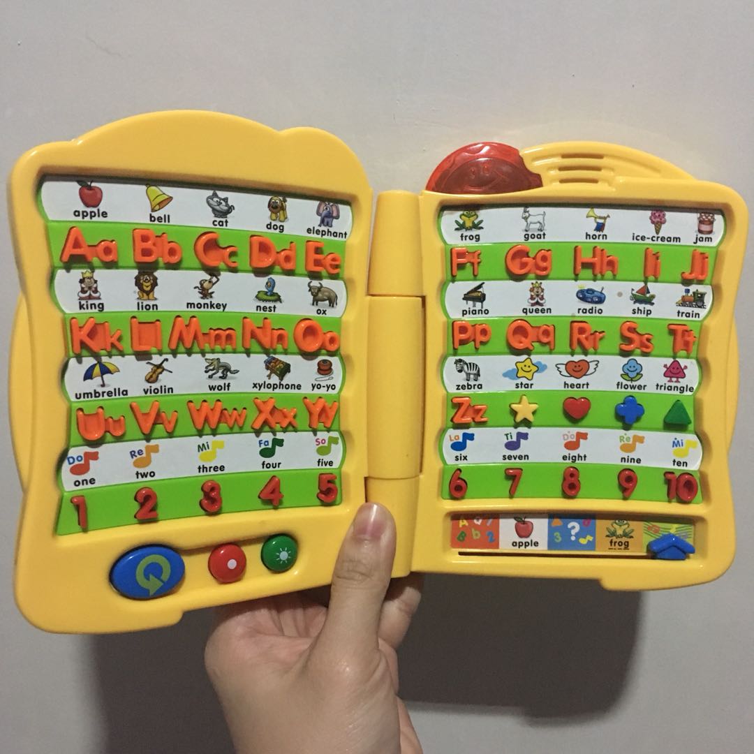 Winky Electronic Alphabet Book, Babies & Kids, Infant Playtime on Carousell