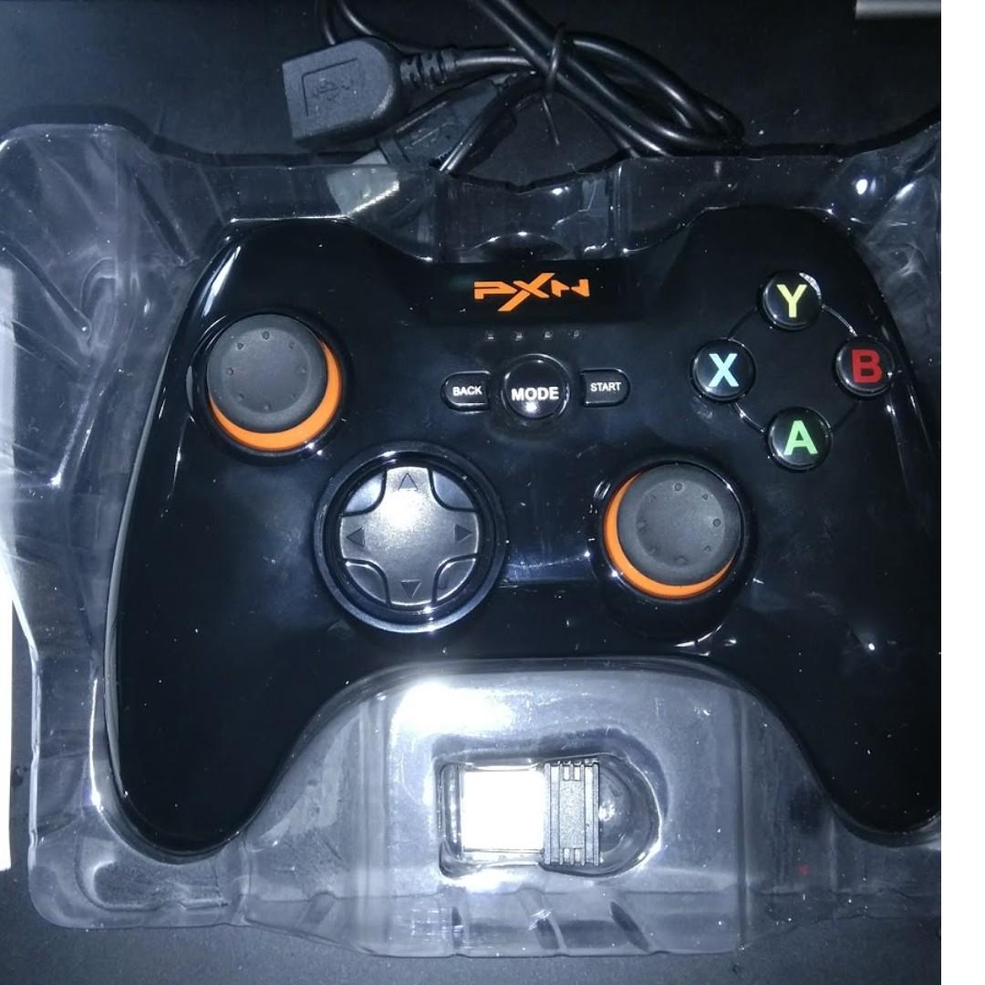 Wireless Game Controller PXN 9603 for PC and Mobile and PS3 (Category: Xbox) located in Taguig. Submitted by minimallclutter (Listing ID 189247883, Image 1). Description: Brand New PXN 9603 heavily discounted at 499 only vs 1000+ original price..