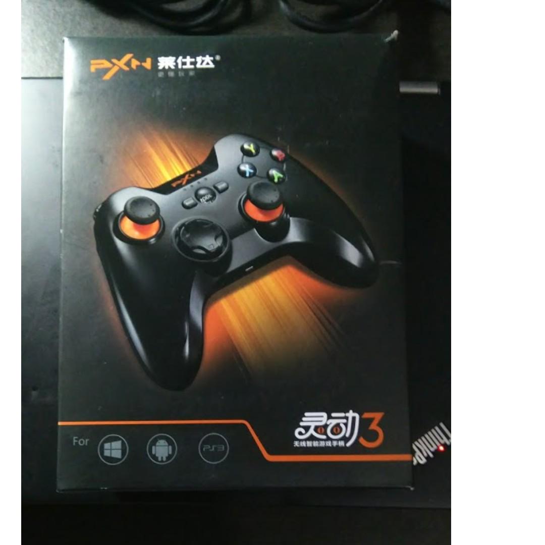 Wireless Game Controller PXN 9603 for PC and Mobile and PS3 (Category: Xbox) located in Taguig. Submitted by minimallclutter (Listing ID 189247883, Image 2). Description: Brand New PXN 9603 heavily discounted at 499 only vs 1000+ original price..