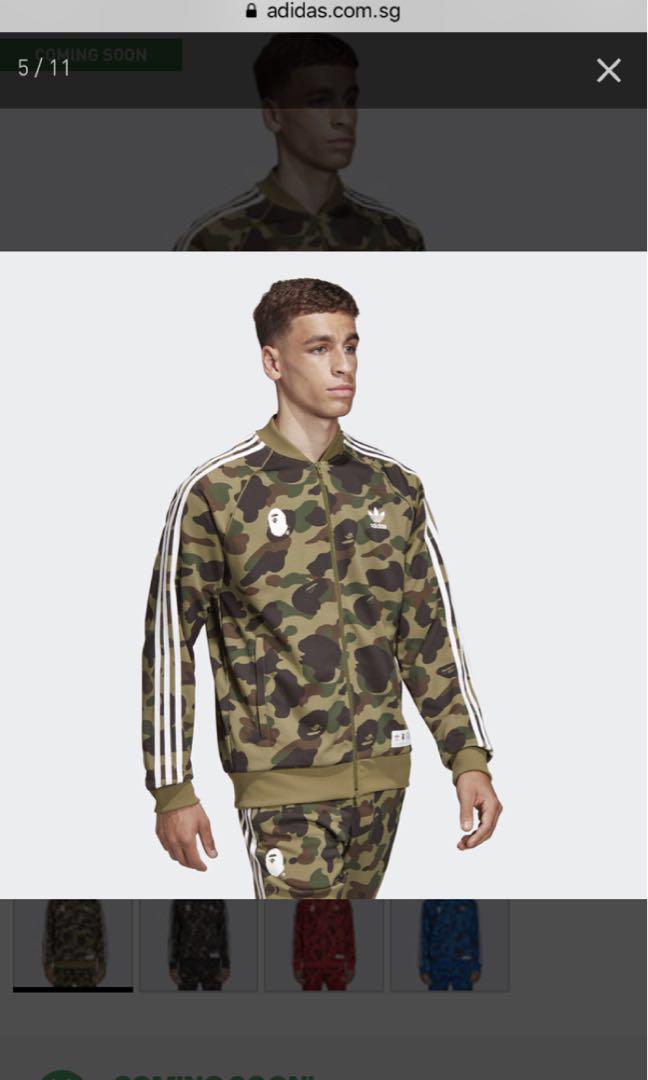 Adidas x bape new arrivals jacket 218