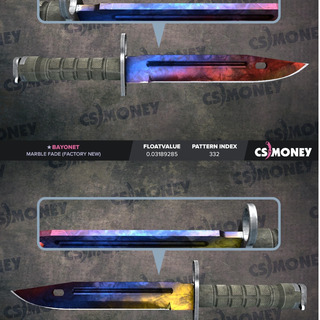Wts Bayonet Fire And Ice 4th Max Redline 0 15 Fv With 4 Crowned Toys Games Video Gaming In Game Products On Carousell