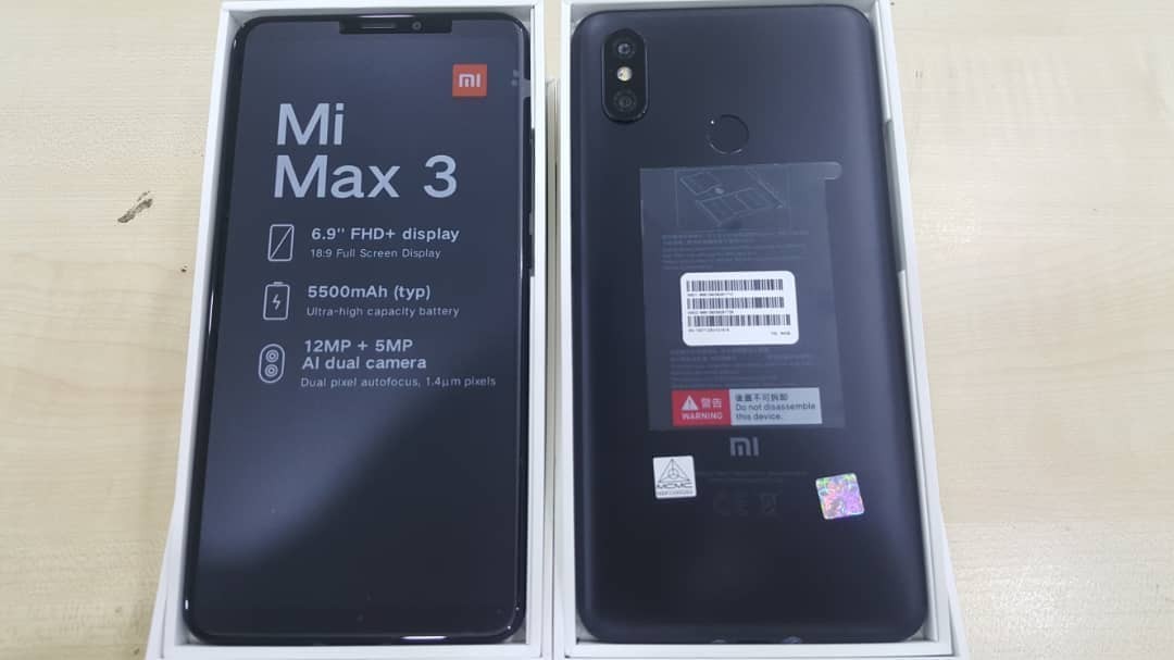 Xiaomi Mi Max 3 Global Version Mobile Phones Tablets Android Phones Xiaomi On Carousell