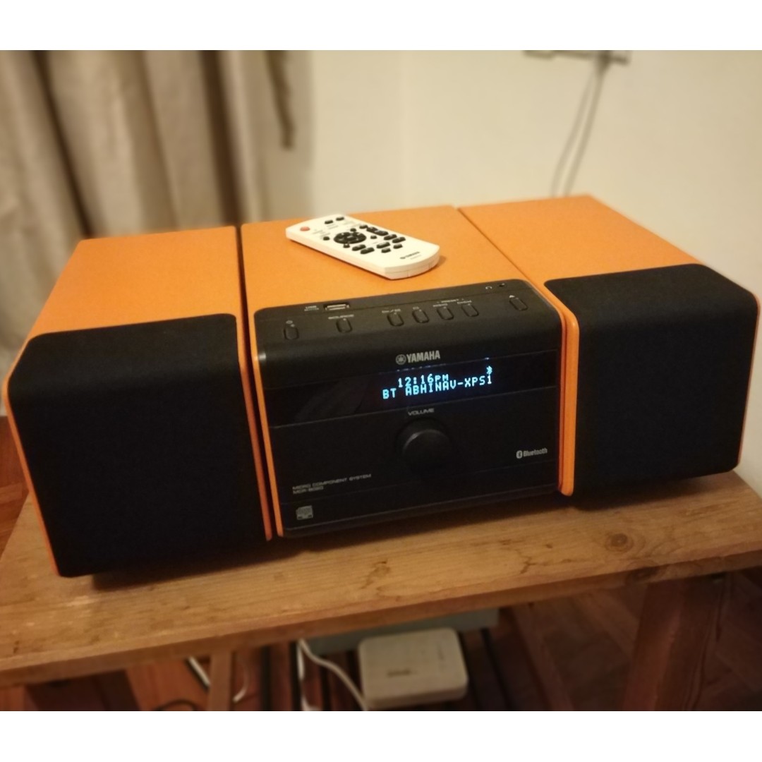 Yamaha MCR B020 Speakers Aux Bluetooth USB CD FM Audio Soundbars