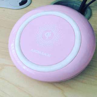 Momax wireless charger pink