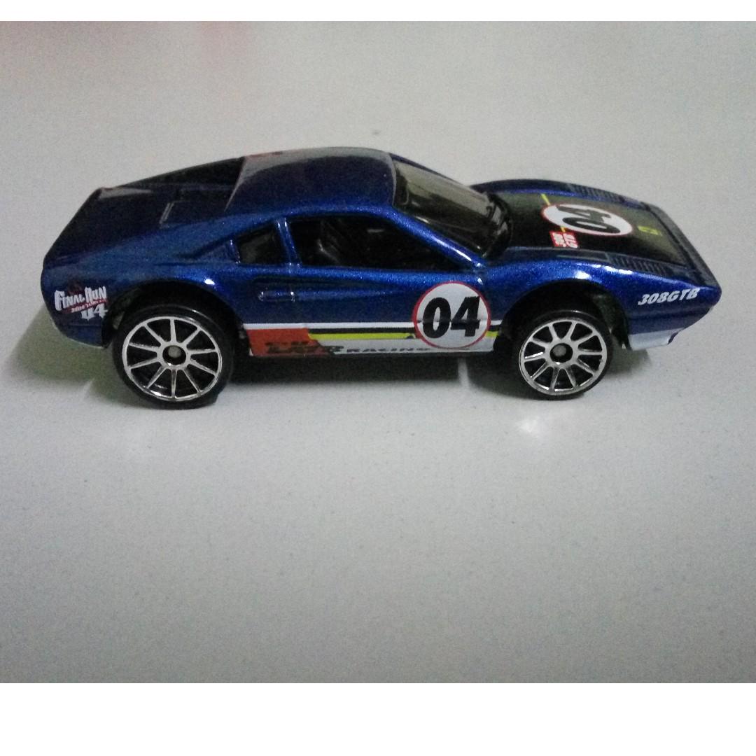 1977 Hot Wheels Ferrari 308 GTB BLUE Hobbies Toys Collectibles
