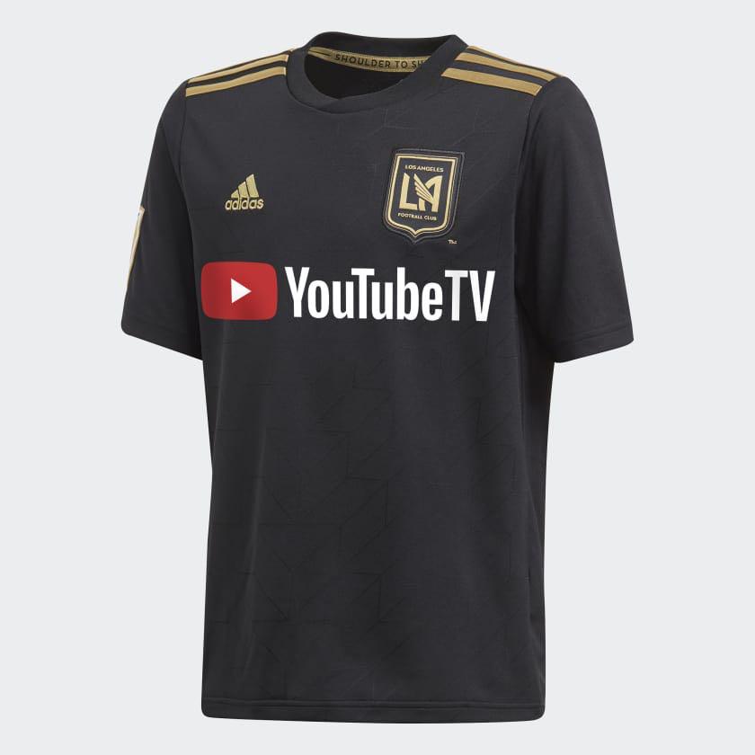 adidas Men's LAFC Authentic Home Jersey 2021