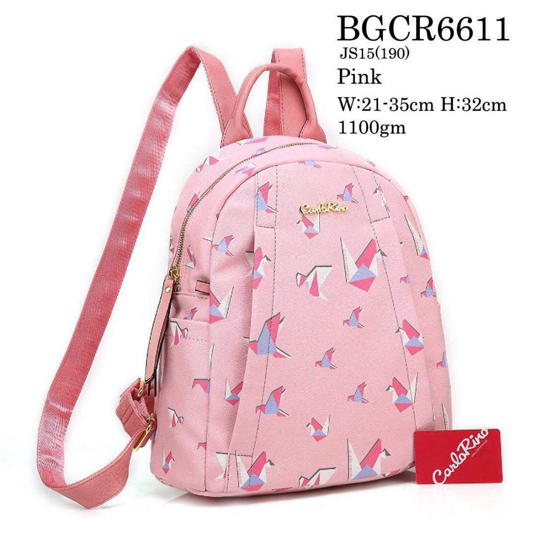 Backpack Carlo RIno Women s Fashion Bags Wallets Purses