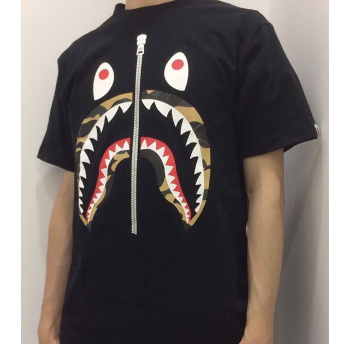 bape shark tee price