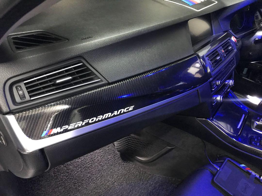 Bmw F10 Interior Wrap With Glossy Carbon Car Accessories