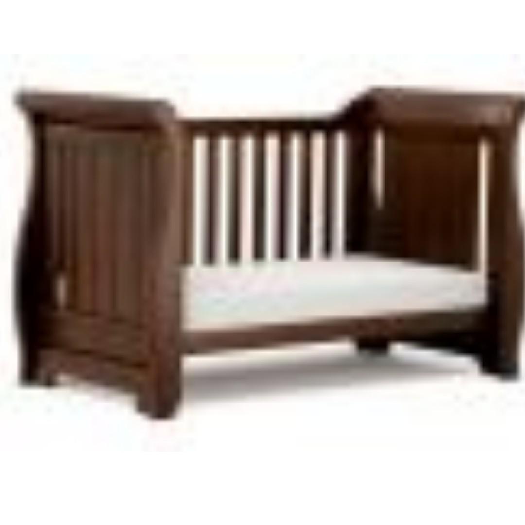 Boori english oak cot shop