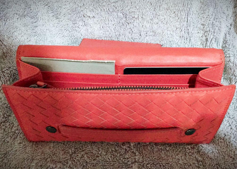 BOTTEGA Long Wallet with Serial Numbers, Women's Fashion, Bags