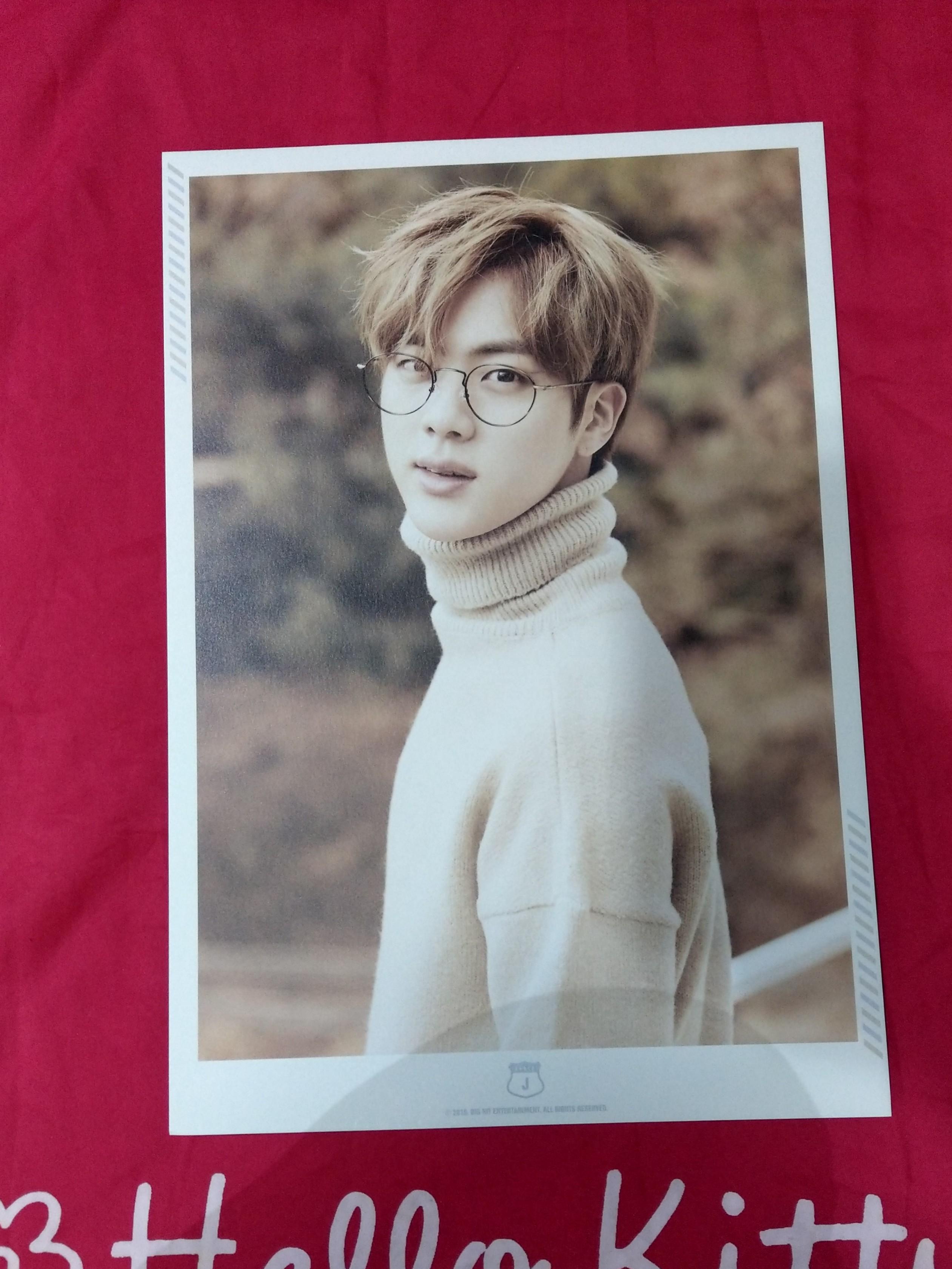 BTS 2nd Muster Zip Code 22920 Official Mini Poster - JIN aka 