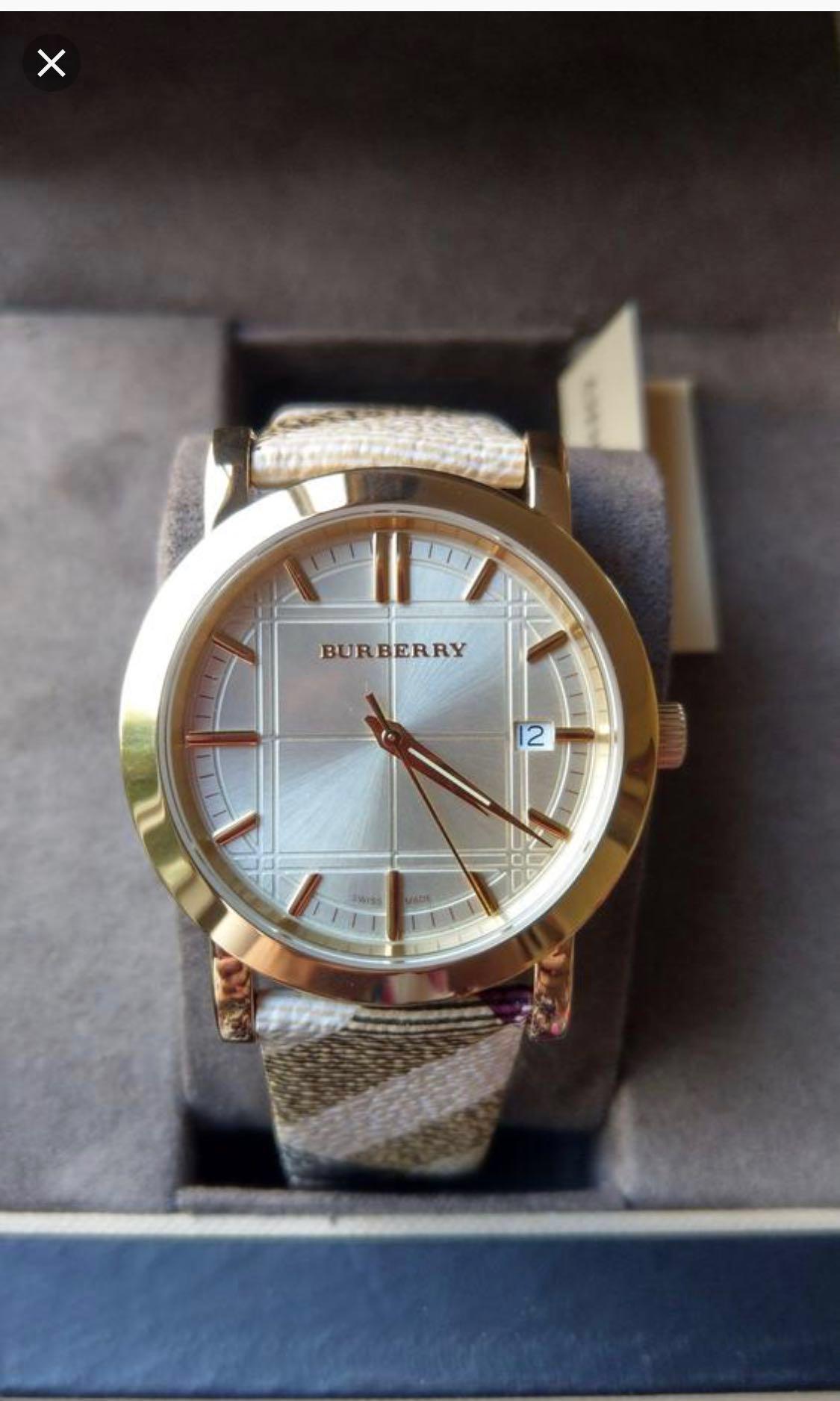 Burberry Watch BU1398, Luxury, Watches 