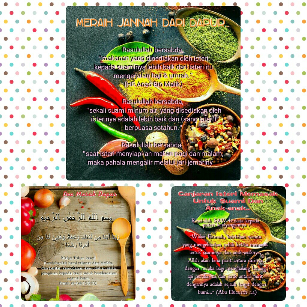 Canvas Frame Dapur Kitchen Liances On Carou