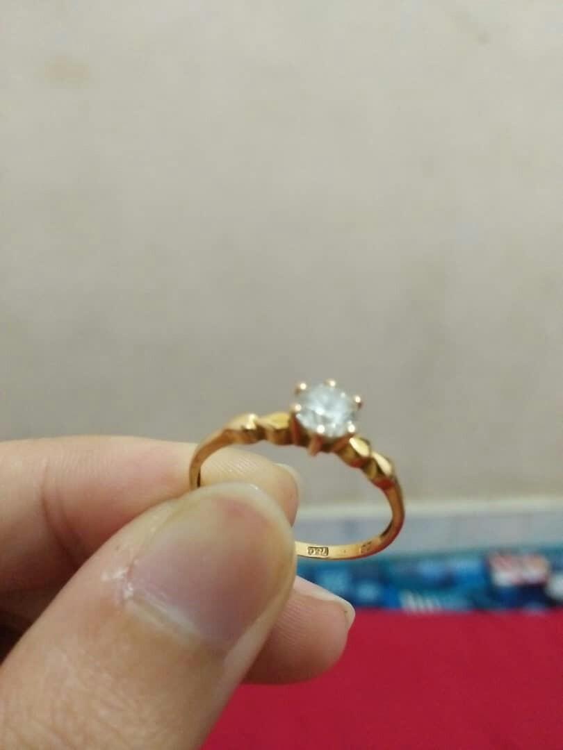 Cincin Emas 750 Women S Fashion Jewellery On Carousell