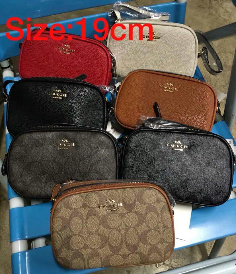 coach sling bag size