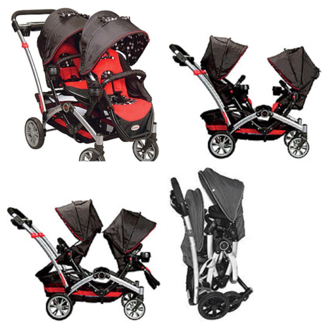 Contours optima tandem stroller top
