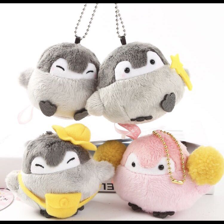 Fat Penguin Plush Toy Keychain Toys Games Stuffed Toys On Carousell