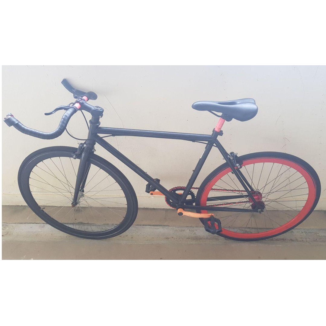 fixie with bullhorn bars
