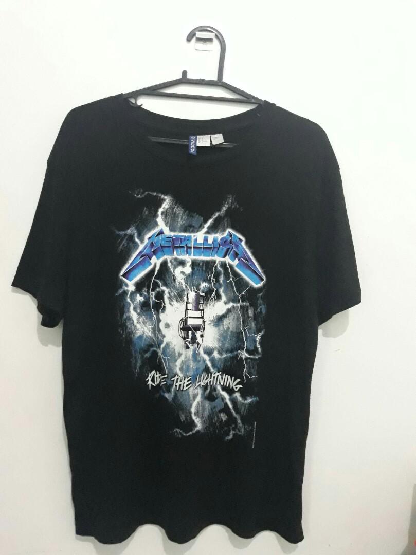 Bench H\u0026M Oversized Boxy Metallica 