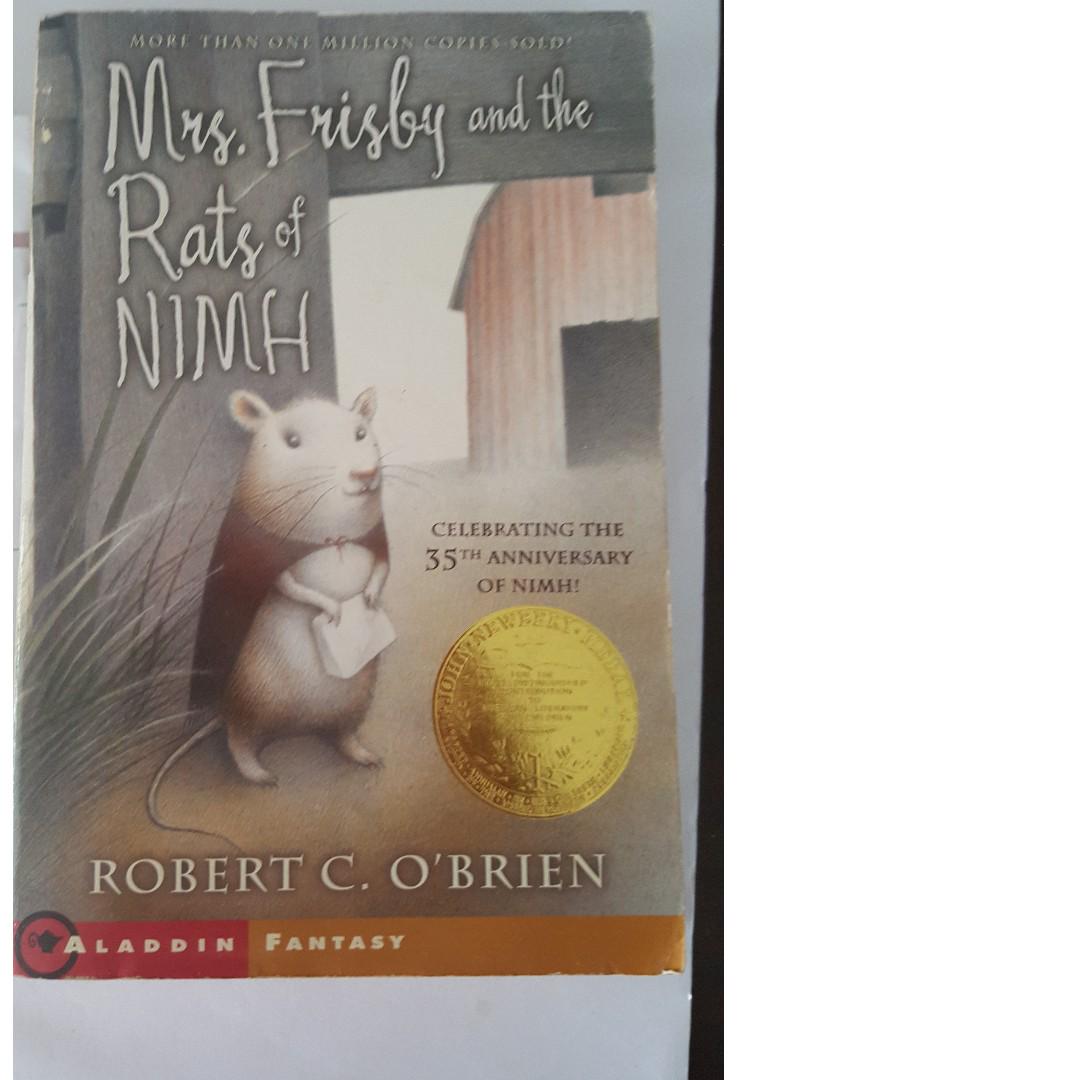 Gep Erp Book Mrs Frisby And The Rats Of Nimh By Robert C O