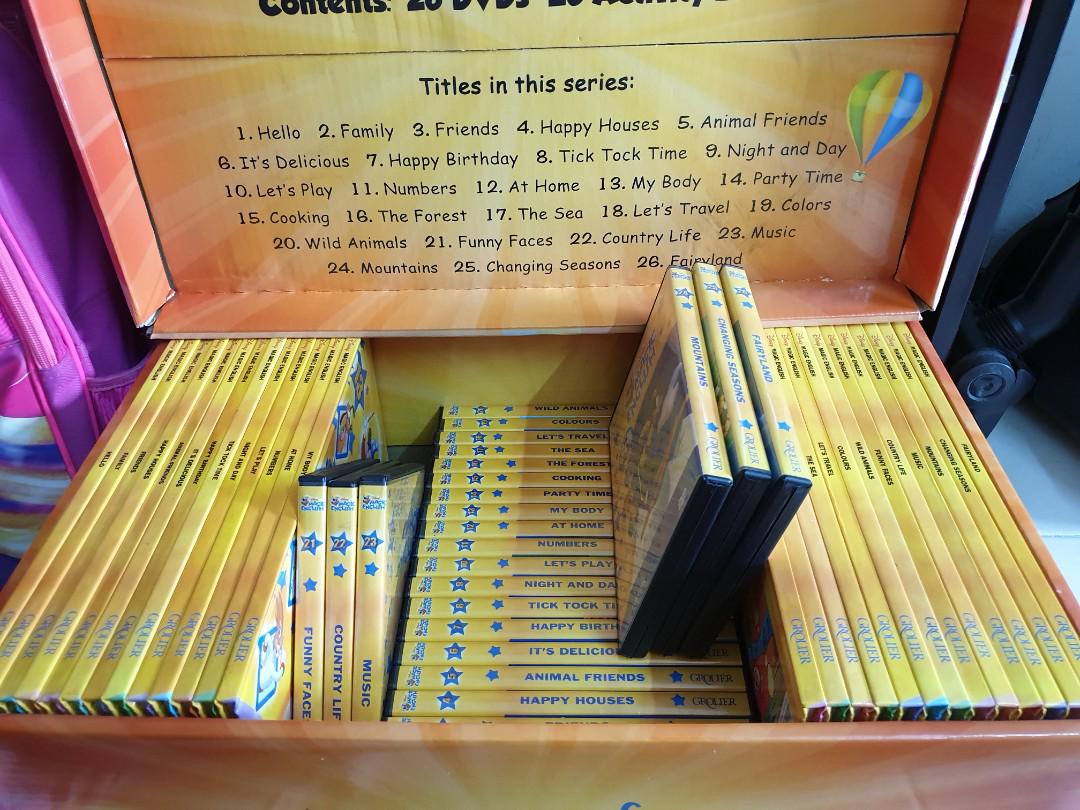 Grolier Disney Magic English Set (26s Dvds and 26s Activity ...
