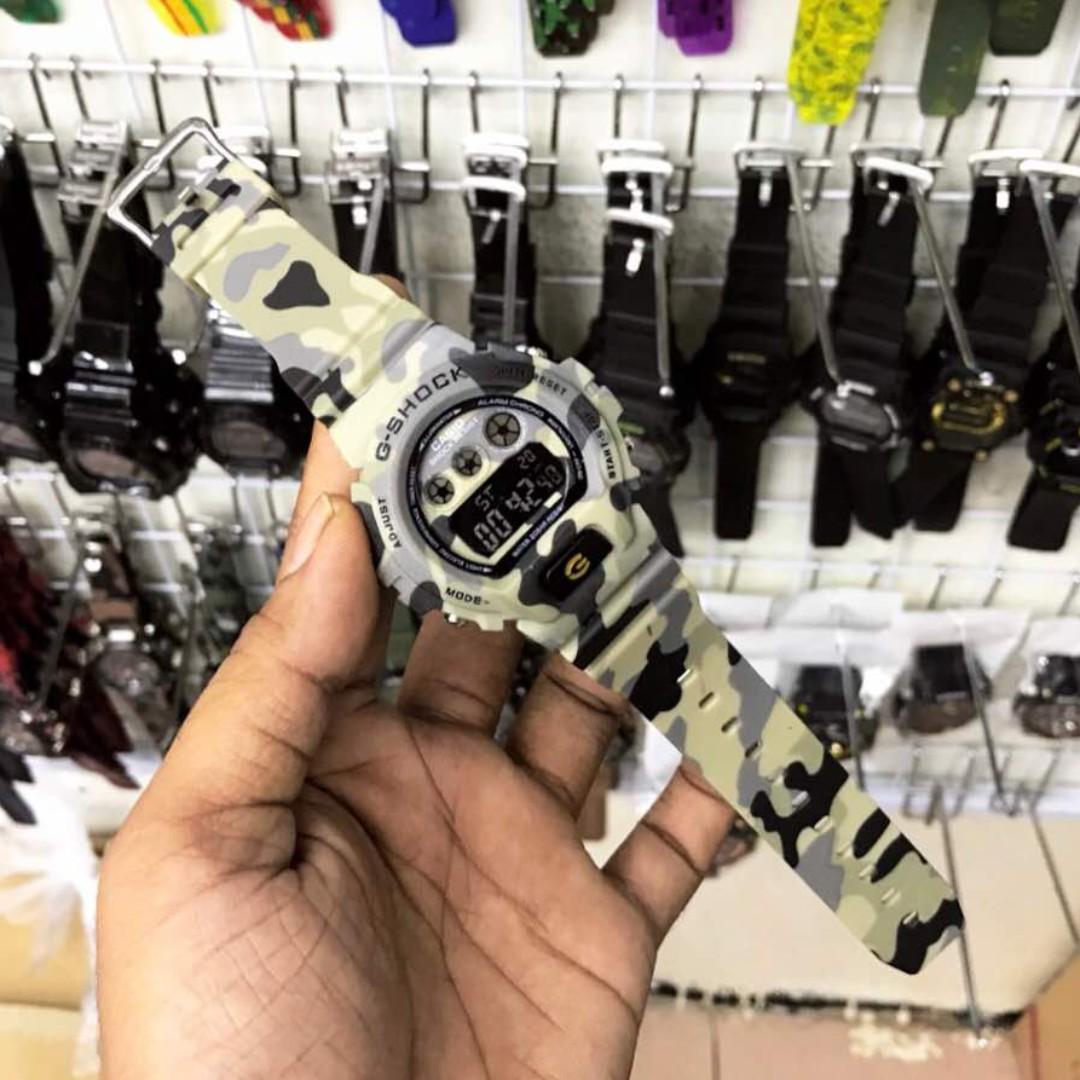 G SHOCK DW6900 CAMO WATCH