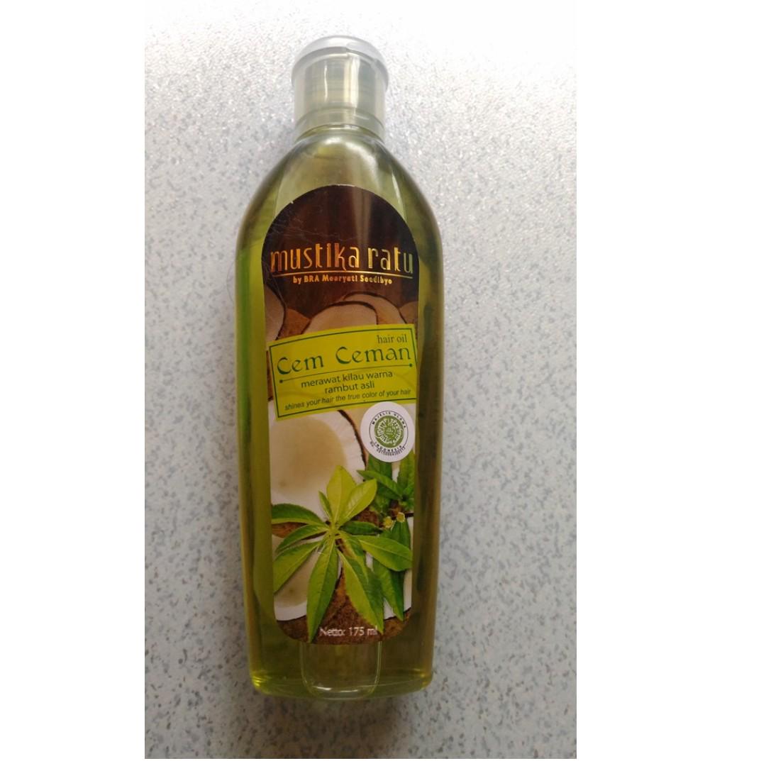 Hair Oil Minyak Cem Ceman Mustika Ratu Original Beli Di Indomaret Fesyen Wanita Aksesoris Di Carousell