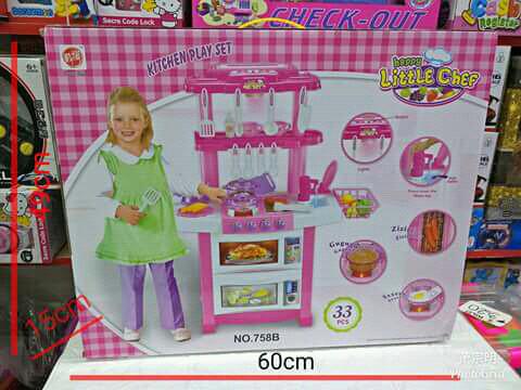 happy little chef kitchen set