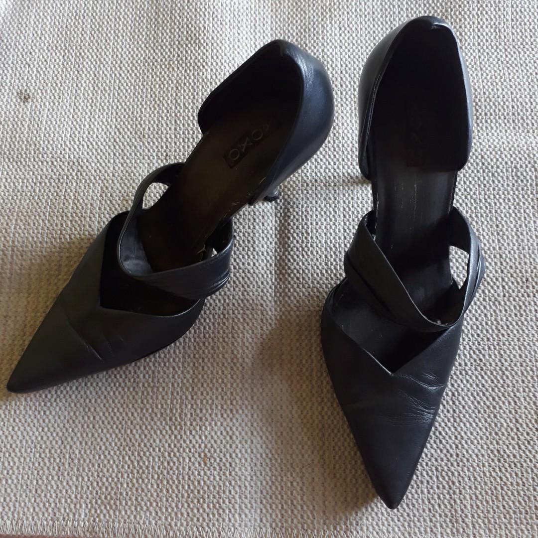 High Heels Hitam Wanita Kantoran Pesta Fesyen Wanita Sepatu Di Carousell