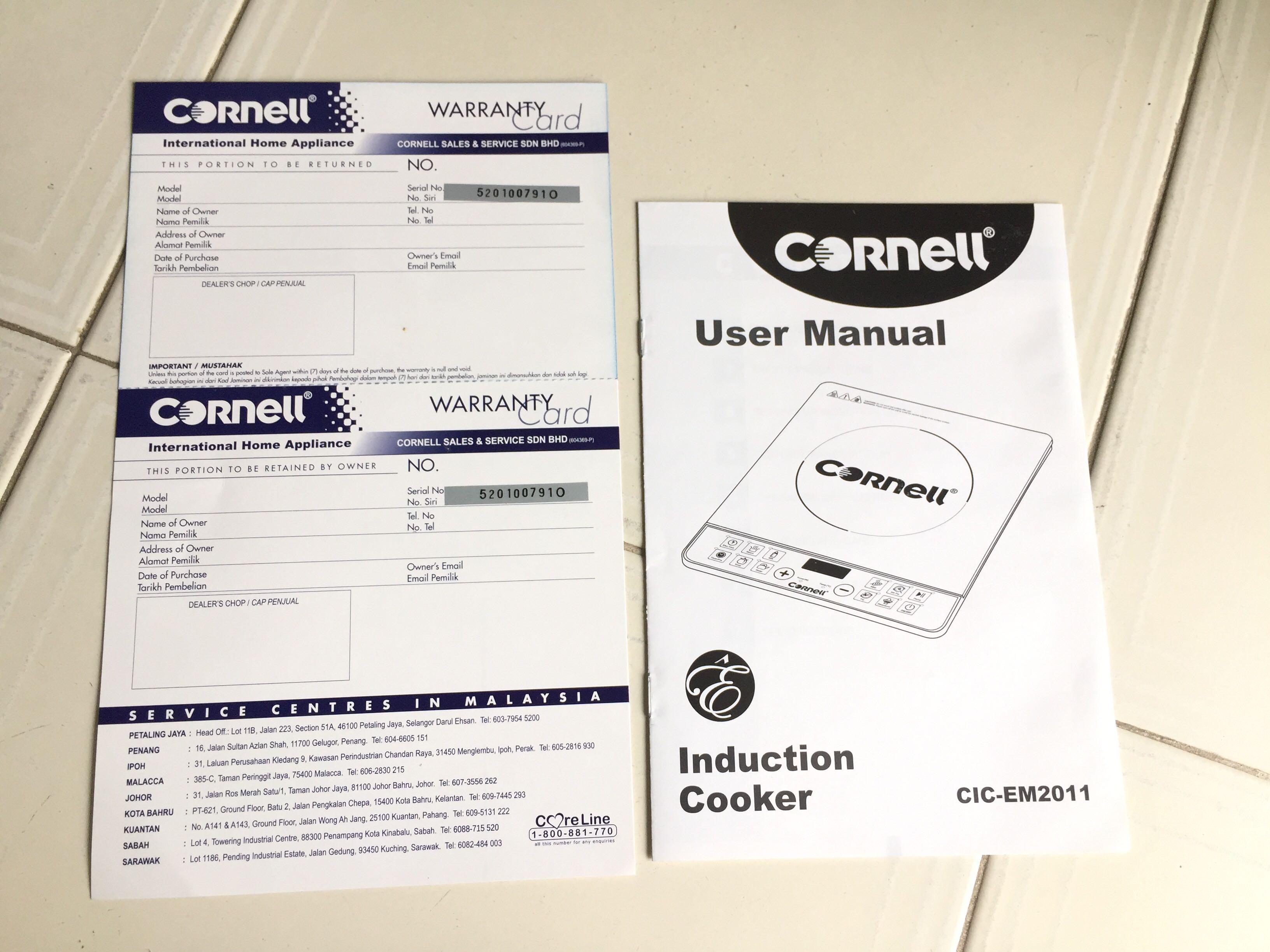 Induction cooker, Kitchen u0026 Appliances on Carousell