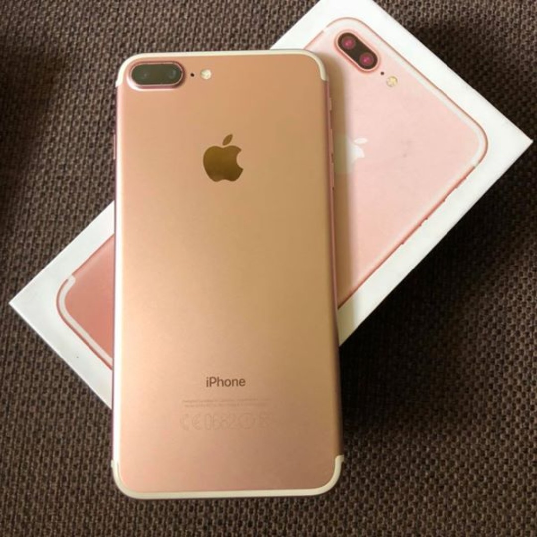 Iphone 7plus 128gb Rosegold Openline And Complete Set Mobile Phones Gadgets Mobile Phones Iphone Iphone 7 Series On Carousell