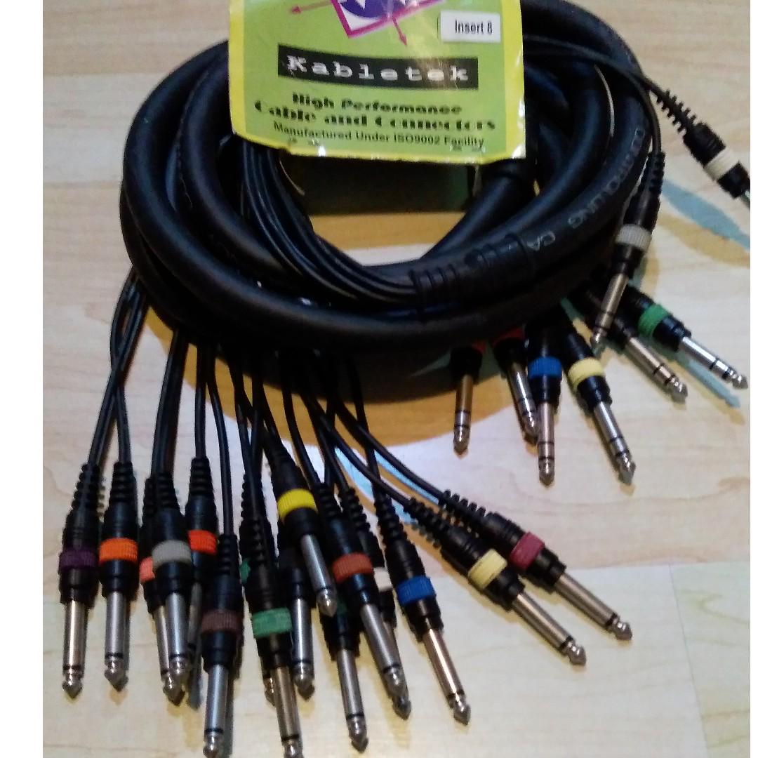 Kabletek-Insert 8/3m Snake Cable(INSERT 8/3m), Computers & Tech, Parts ...