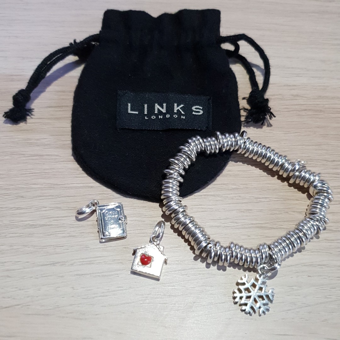 Links Of London Bracelet With Charms Women S Fashion Jewellery Bracelets On Carousell Links Of London Bracelet With Charms Women S Fashion Jewellery Bracelets On Carousell