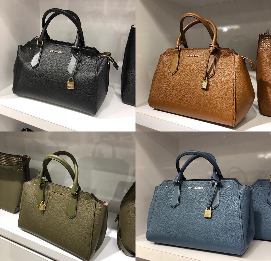 Hayes large saffiano leather satchel sale
