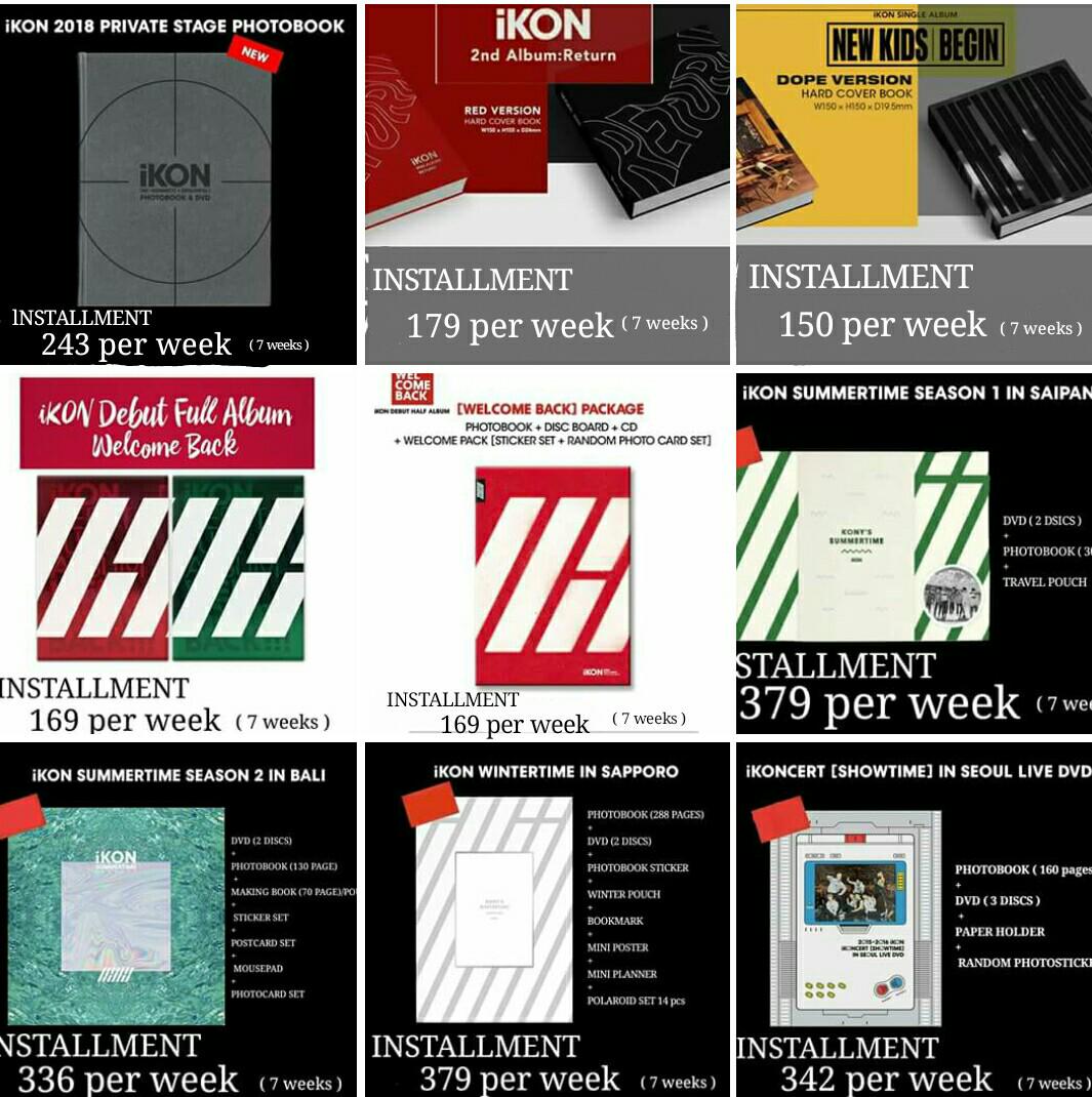 Preorder Ikon Albums Dvd Installment Preorder Hobbies Toys Memorabilia Collectibles K Wave On Carousell