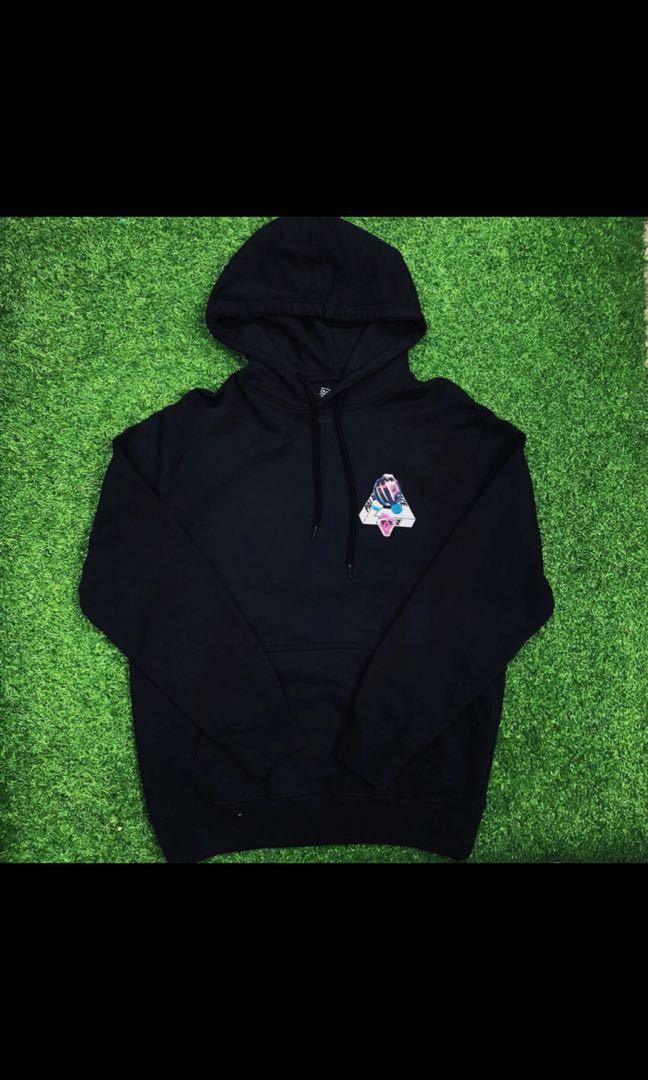 Palace Sans Ferg Hood Grey