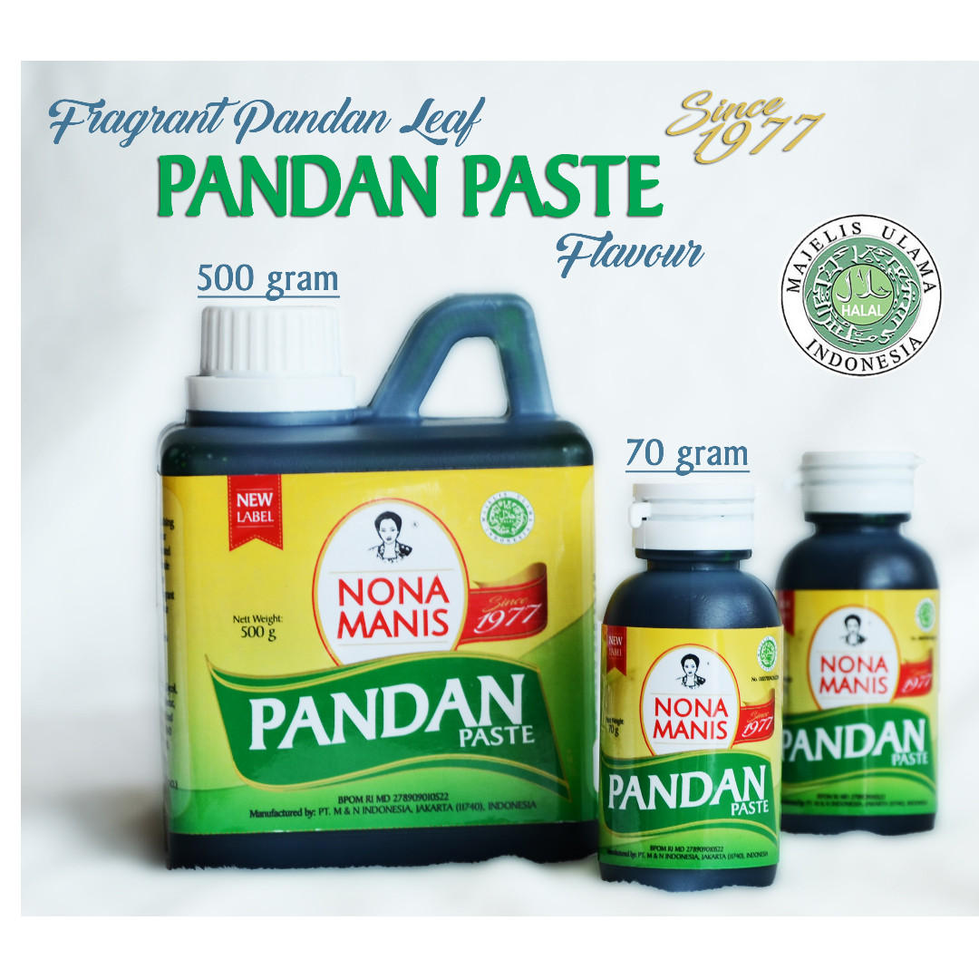 Pandan Paste Flavour (NONA MANIS) No Added Preservatives , Home