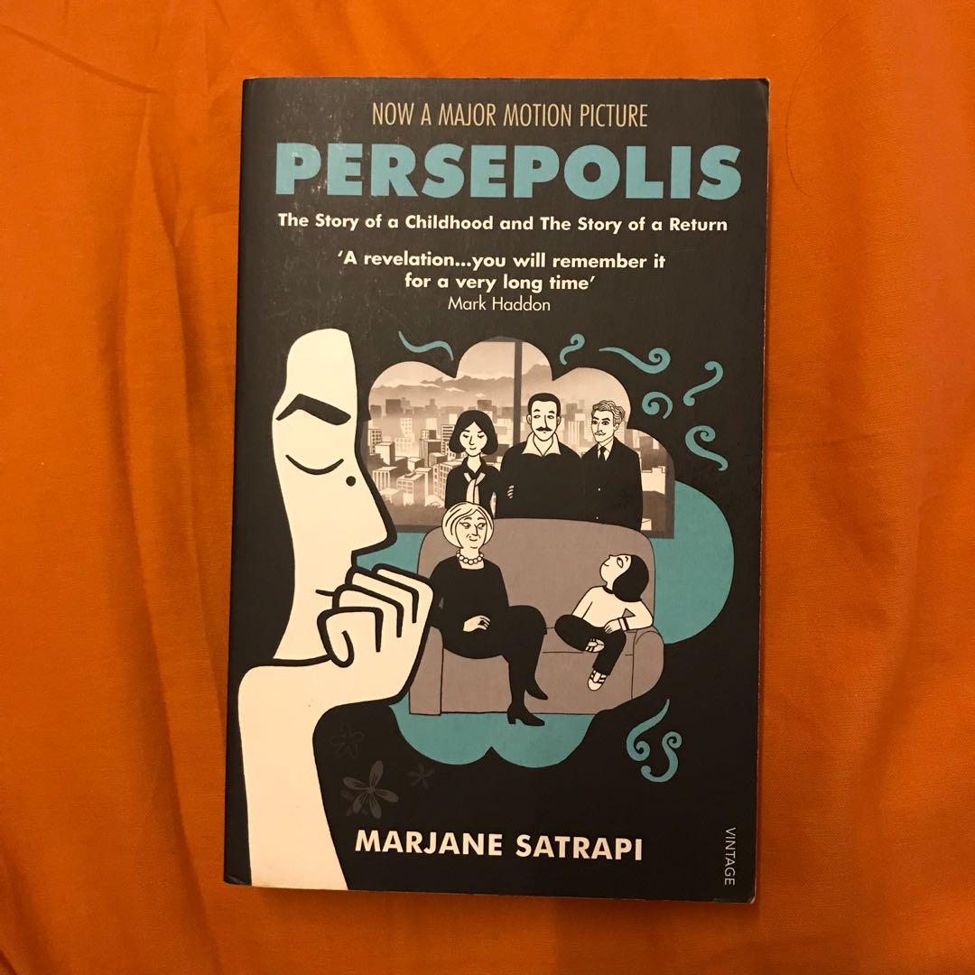 Persepolis By Marjane Satrapi Books Stationery Books On Carousell