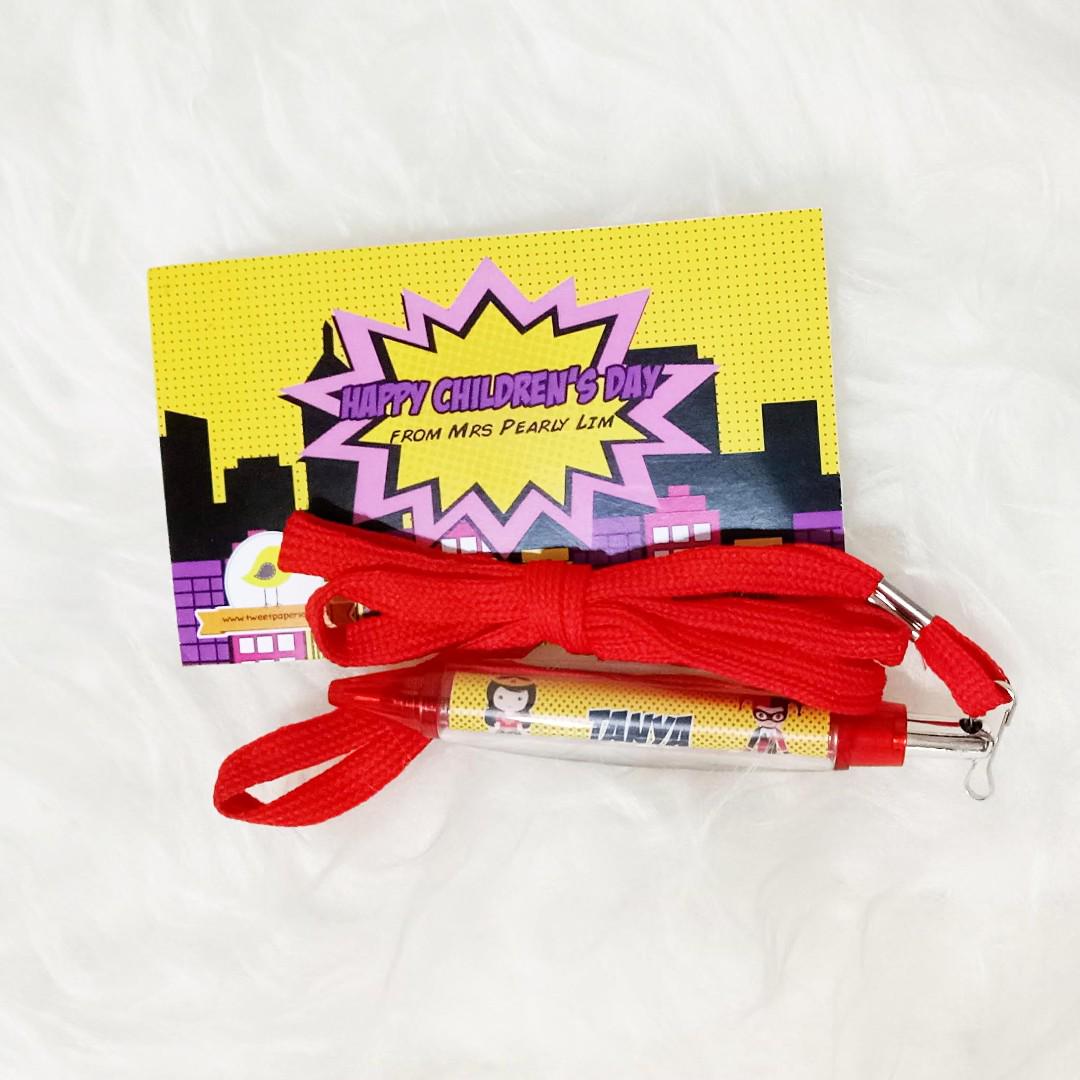 personalized children's stationery