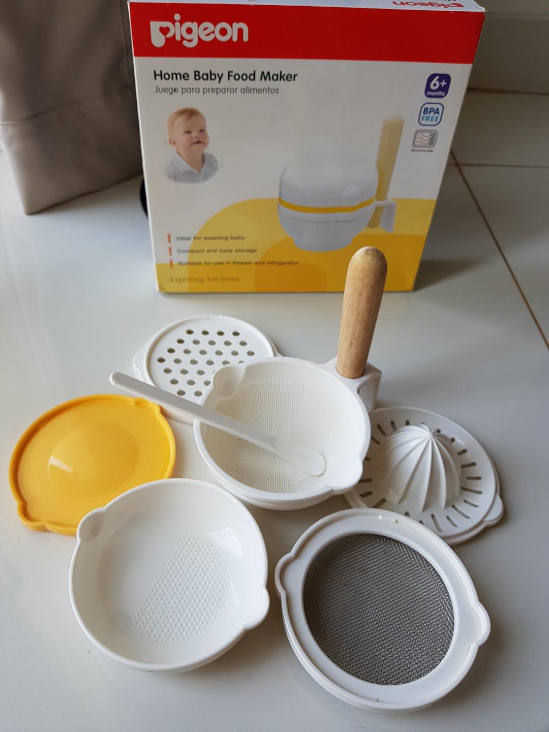Pigeon Home Baby Food Maker Bayi Anak Perawatan Makanan Anak Di Carousell