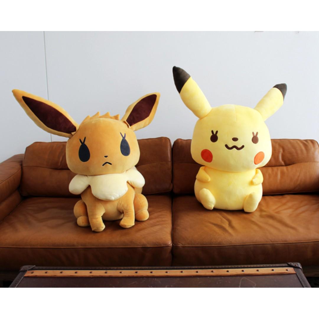 giant stuffed eevee