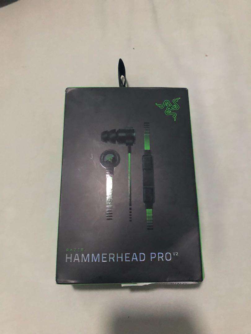 Razer Hammerhead Pro V2 Audio Earphones On Carousell