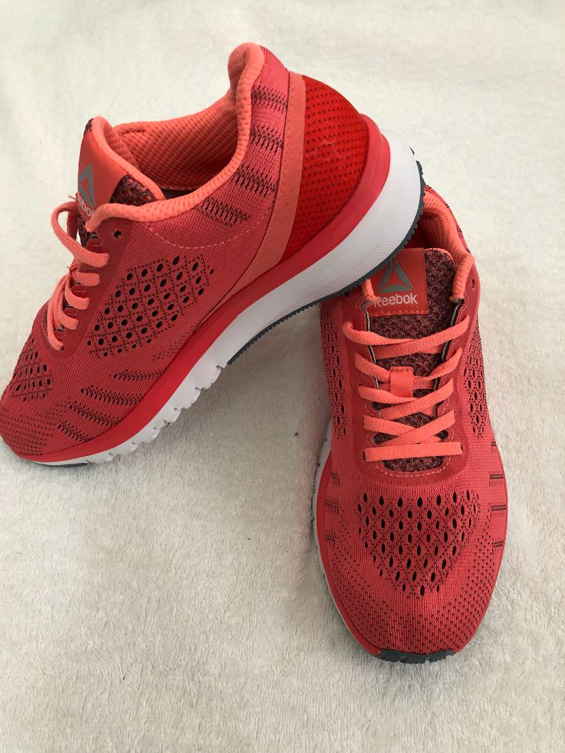 Reebok print smooth womens orange sales